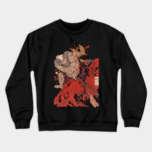 Sanurai, Asian Art, History art Crewneck Sweatshirt